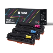Multipack compatible with [HP] Color laserJet CP1213, Color laserJet CP1214, Color laserJet CP1215, Color laserJet CP1216, Color laserJet CP1217 replaces 125A, 128A, CRG-716 3x Toners